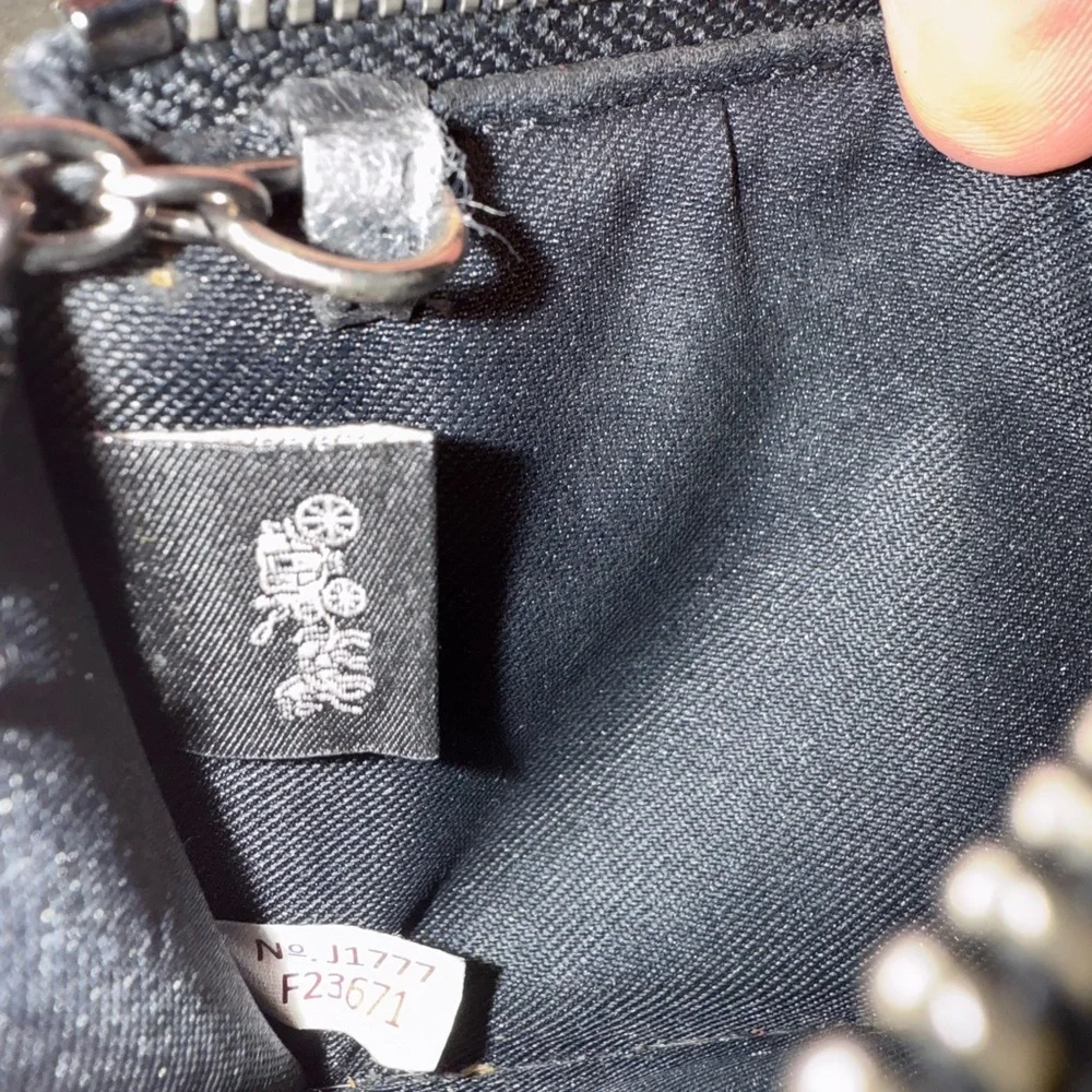 Coach RARE Hologram Mini Backpack & ID Case Set - Picture 12 of 16